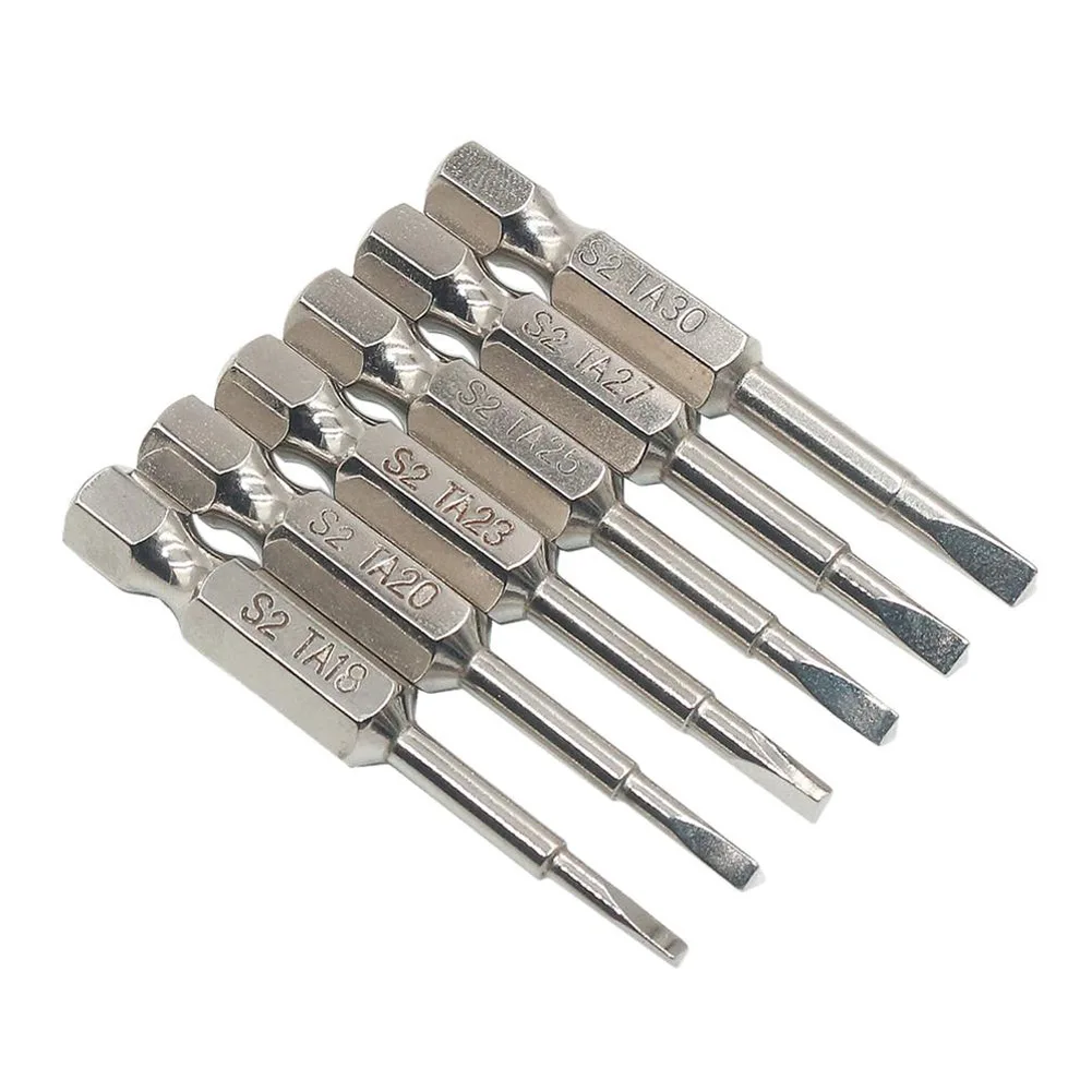 10pcs 50mm Magnetic Triangle Screwdriver Bits S2 Steel TA18-30 6.35mm Hexagon Handle Screwdriver Accessories Repair Tools
10pcs 50mm Magnetic Triangle Screwdriver Bits S2 Steel TA18-30 6.35mm Hexagon Handle Screwdriver Accessories Repair Tools