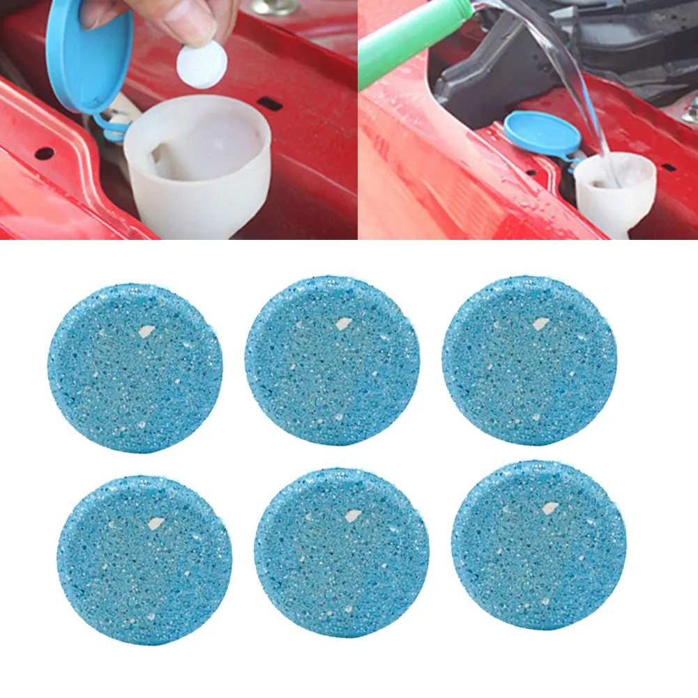 6x Solid Cleaner Auto Windscreen Wiper Effervescent Tablets Glass Toilet Cleaning Auto Windshield Glass Cleaner Accessories
6x Solid Cleaner Auto Windscreen Wiper Effervescent Tablets Glass Toilet Cleaning Auto Windshield Glass Cleaner Accessories