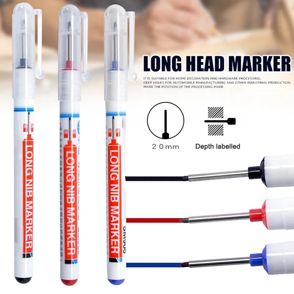 1Pcs 20mm Black/Blue/Red Solid Carpenter Pencil Markers Pen Leads Woodworking Tools Marker Pen
1Pcs 20mm Black/Blue/Red Solid Carpenter Pencil Markers Pen Leads Woodworking Tools Marker Pen