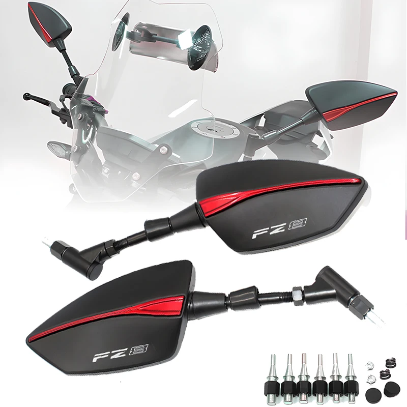Подходит для FZ8 N/S FZ8N FZ8S FAZER S2 2010-2022 регулируемые боковые зеркала заднего вида