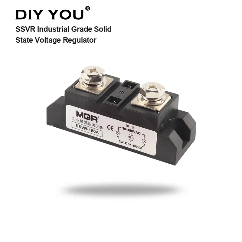 MGR SSVR SSR 150A 200A 300A 400A Industrial solid state Relay Voltage Regulator High Current Power Esistance Voltage Regulator
MGR SSVR SSR 150A 200A 300A 400A Industrial solid state Relay Voltage Regulator High Current Power Esistance Voltage Regulator