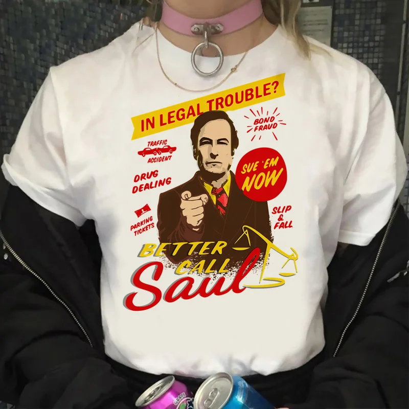 Футболка better call saul, мужские футболки, винтажная графическая одежда для гранж Манга
Футболка better call saul, мужские футболки, винтажная графическая одежда для гранж Манга
