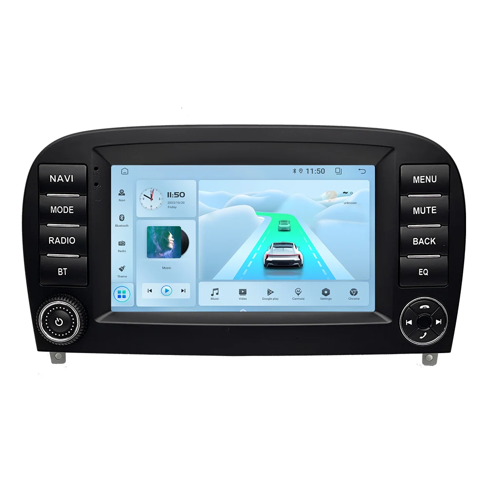 Автомобильный DVD на базе Android для Mercedes-Benz SL R230 SL350 SL500 SL55 SL600 SL65 2001-2007