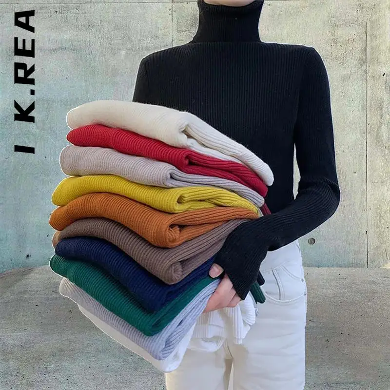 I K.Rea Women Sweater Fashion Turtleneck Knitted Korean Vintage Women Sweaters Harajuku Sweaters Ladies Elegant Warm Tops Female
I K.Rea Women Sweater Fashion Turtleneck Knitted Korean Vintage Women Sweaters Harajuku Sweaters Ladies Elegant Warm Tops Female