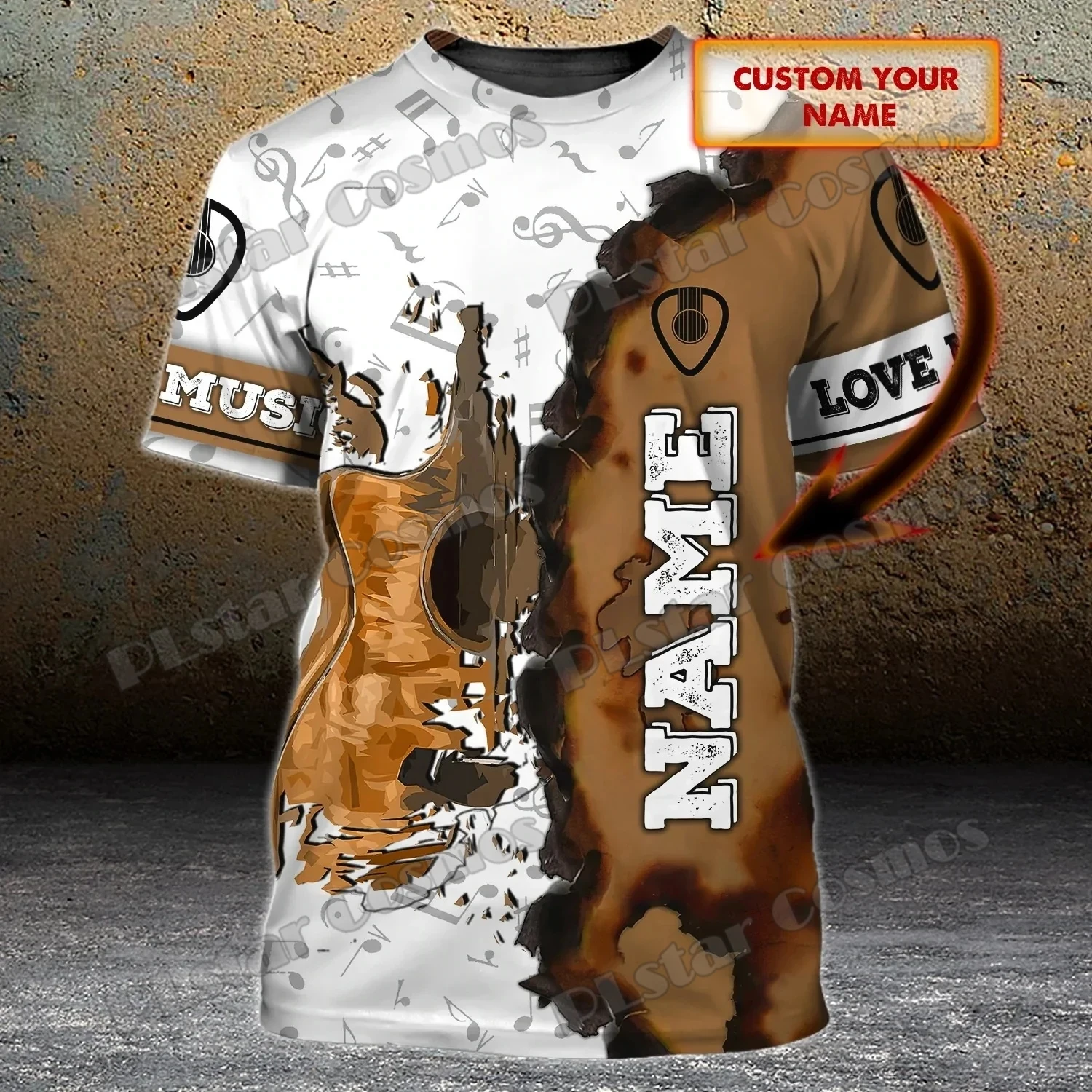 PLstar Cosmos Customized With Name Guitar 3D Printed Summer Men t shirt Unisex Casual Shirt Guitarist Sublimation Shirts DDR52
PLstar Cosmos Customized With Name Guitar 3D Printed Summer Men t shirt Unisex Casual Shirt Guitarist Sublimation Shirts DDR52