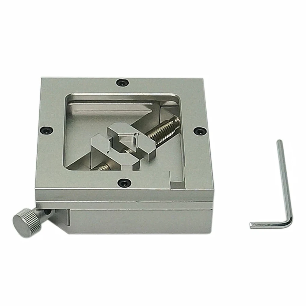 BGA Rework Machine Accessory 90MM Silver BGA Reballing Station Stencils Template Holder Foxture Jig For PCB Chip Soldering
BGA Rework Machine Accessory 90MM Silver BGA Reballing Station Stencils Template Holder Foxture Jig For PCB Chip Soldering