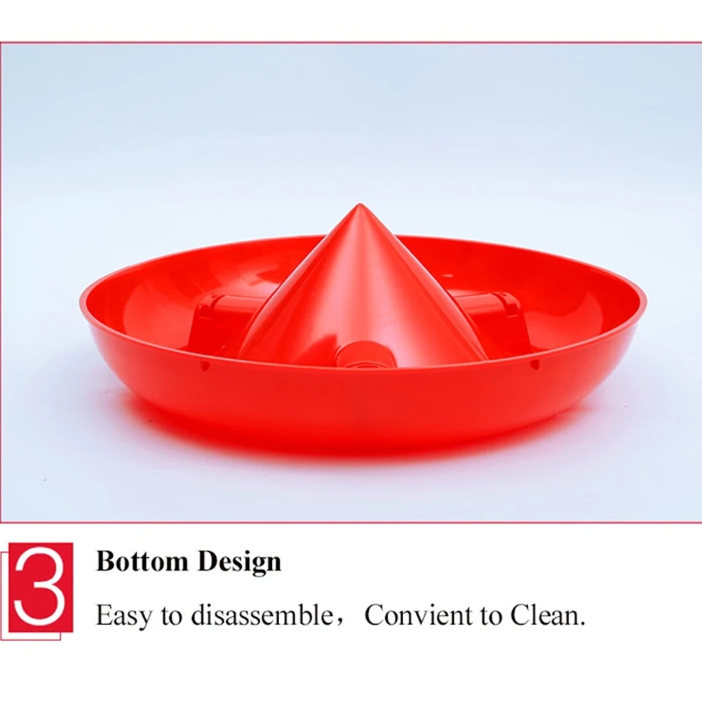 1.5/3/6kg Chicken Duck Feeder Bucket Tool Plastic Food Feeder Chicken Chick Hen Poultry Lid Handle Feeding Watering Supplies
1.5/3/6kg Chicken Duck Feeder Bucket Tool Plastic Food Feeder Chicken Chick Hen Poultry Lid Handle Feeding Watering Supplies