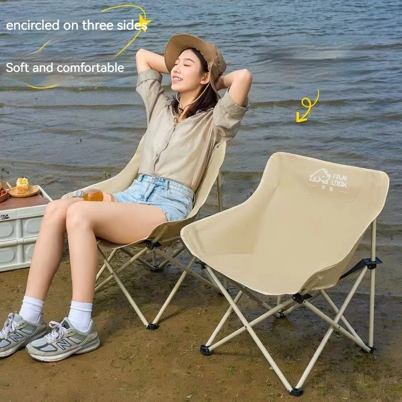Camping Chair Outdoor Portable Folding Beach Fishing Chair Oxford Cloth Non Slip Foot Cover Relaxing Chair Nature Hike Chair
Camping Chair Outdoor Portable Folding Beach Fishing Chair Oxford Cloth Non Slip Foot Cover Relaxing Chair Nature Hike Chair