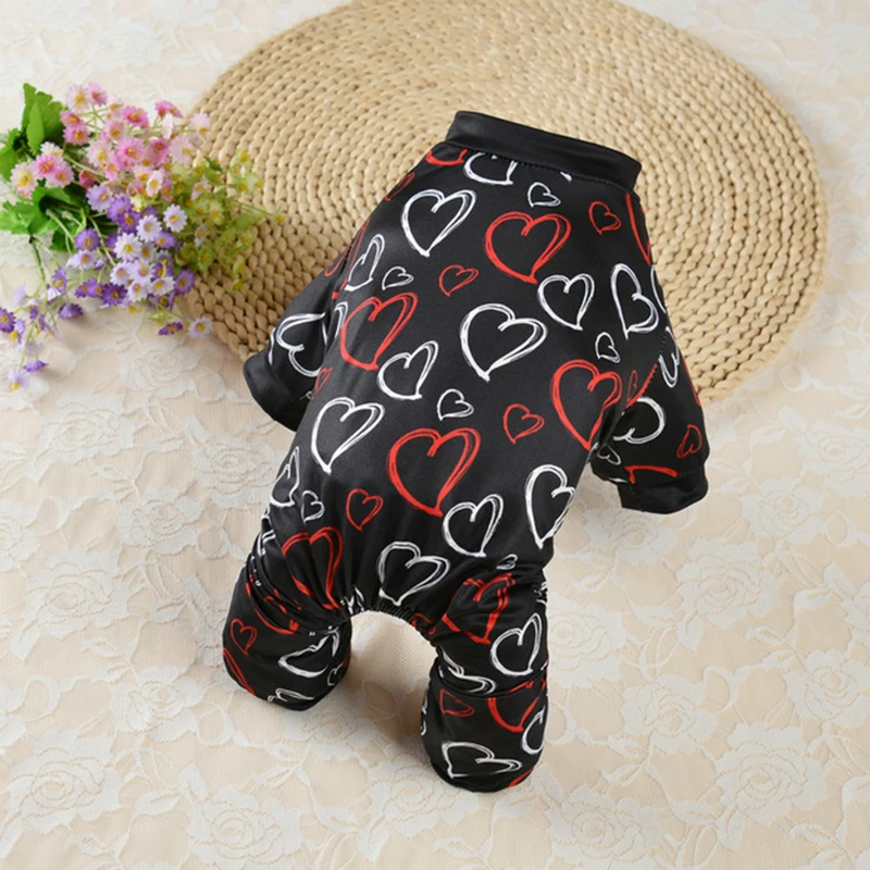 Heart Printed Puppy Clothing Jumpsuit For Small Medium Dogs Valentine's Day Pet Dog Pajamas Yorkie Chihuahua Outfit Dog Clothes
Heart Printed Puppy Clothing Jumpsuit For Small Medium Dogs Valentine's Day Pet Dog Pajamas Yorkie Chihuahua Outfit Dog Clothes