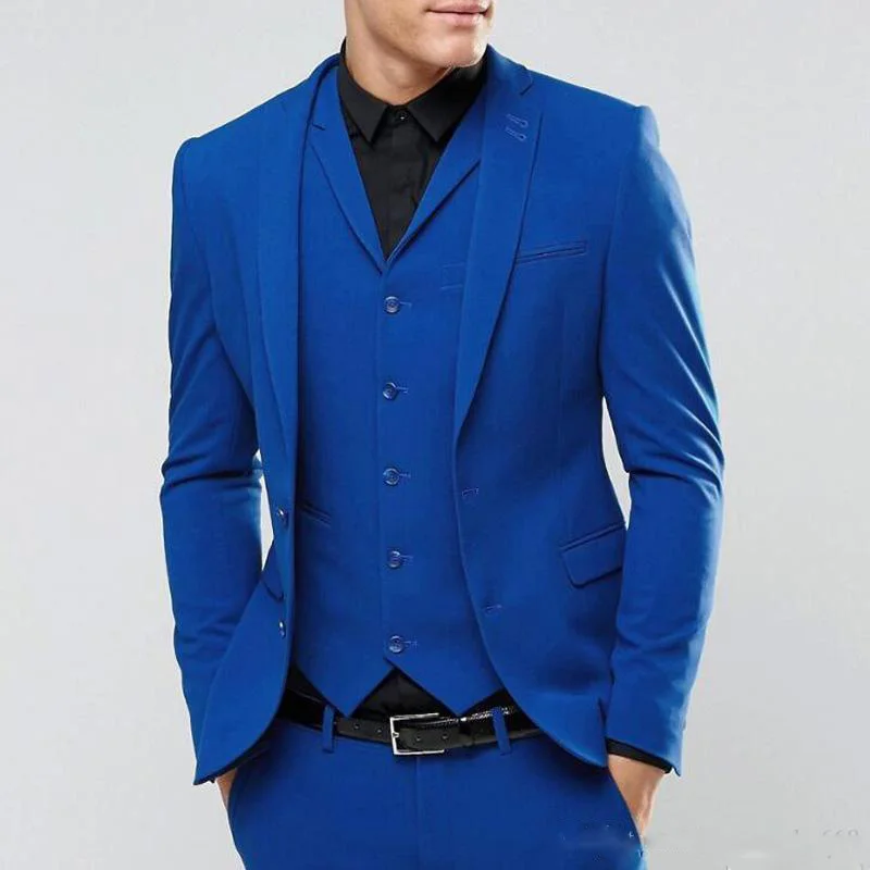 3 Pieces Business Two Buttons Groomsmen Lapel Groom Tuxedos Men Suit Wedding/Prom Best Man Terno Masculino ( Jacket+Pants+Vest)
3 Pieces Business Two Buttons Groomsmen Lapel Groom Tuxedos Men Suit Wedding/Prom Best Man Terno Masculino ( Jacket+Pants+Vest)