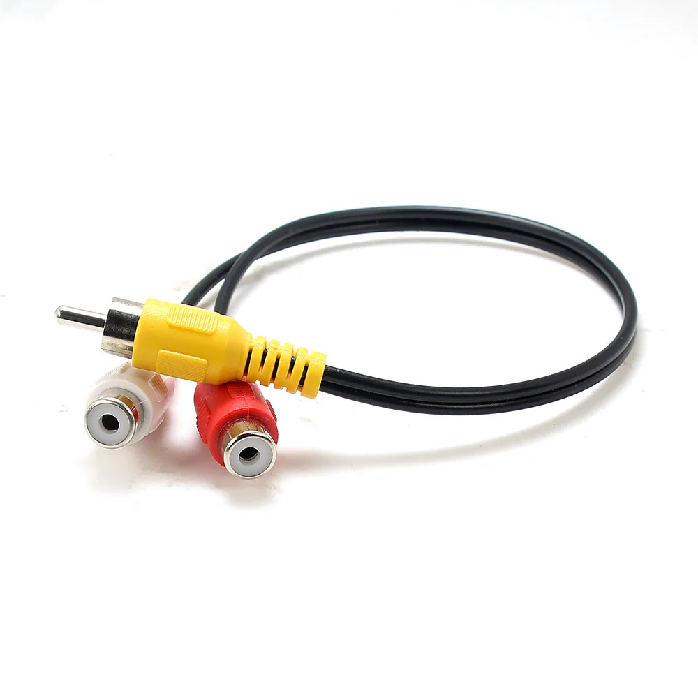 25CM One To Two RCA AV Line 1 To 2 One Minute Two One Minute Two Audio and Video Tee RCA One Minute Two
25CM One To Two RCA AV Line 1 To 2 One Minute Two One Minute Two Audio and Video Tee RCA One Minute Two