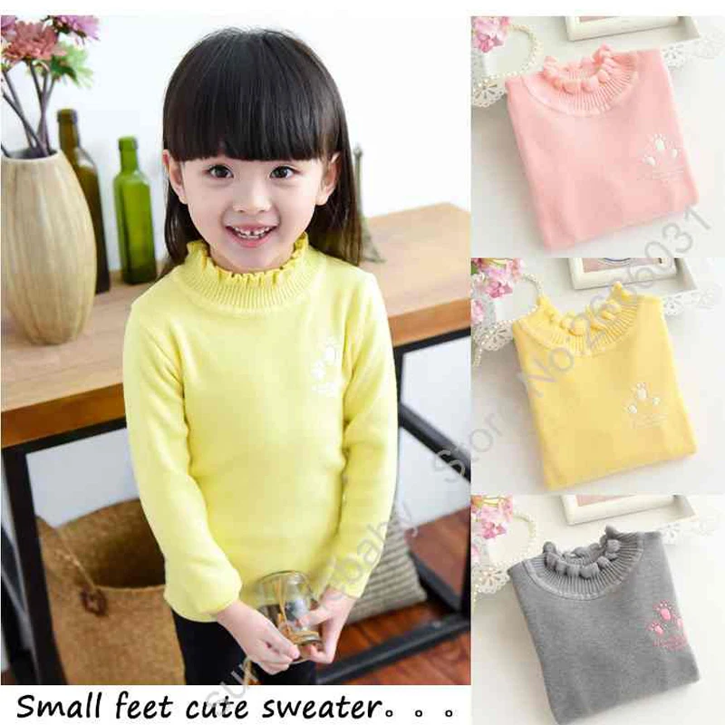 Quality Soft Girls Sweaters Princess Girls Knit Pullovers Lace Collar Sweater New Spring Kids Sweaters Brand Children Clothing
Quality Soft Girls Sweaters Princess Girls Knit Pullovers Lace Collar Sweater New Spring Kids Sweaters Brand Children Clothing