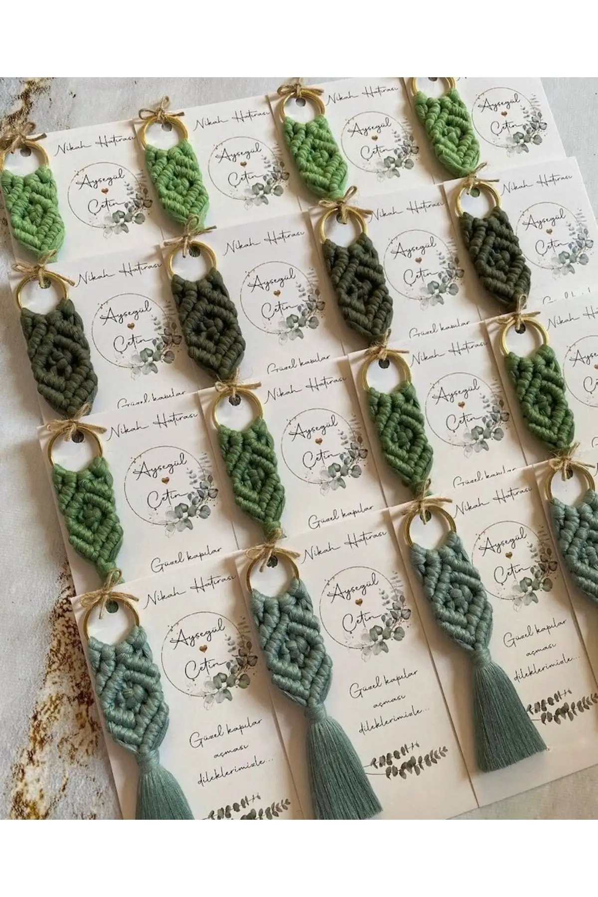 Tassel Handmade Gift Macrame 20 Pcs Macrame Keychain, Wedding Promise Engagement Birthday Gift Macrame Keychain
Tassel Handmade Gift Macrame 20 Pcs Macrame Keychain, Wedding Promise Engagement Birthday Gift Macrame Keychain