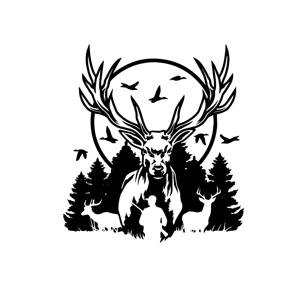 Car Stickers Personality Creative Deer Hunter Vinyl Decals Car Motorcycle Rear Window Decorative Decals Waterproof ,15cm
Car Stickers Personality Creative Deer Hunter Vinyl Decals Car Motorcycle Rear Window Decorative Decals Waterproof ,15cm