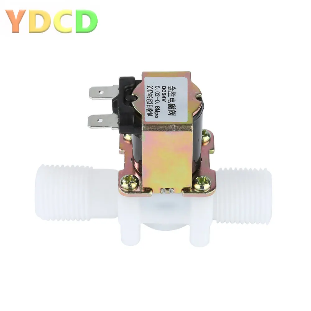AC 220V DC 12V 24V 1/2" 3/4" Plastic Electric Normally Closed Solenoid Valve Magnetic Water Air Pressure Controller Switch
AC 220V DC 12V 24V 1/2" 3/4" Plastic Electric Normally Closed Solenoid Valve Magnetic Water Air Pressure Controller Switch