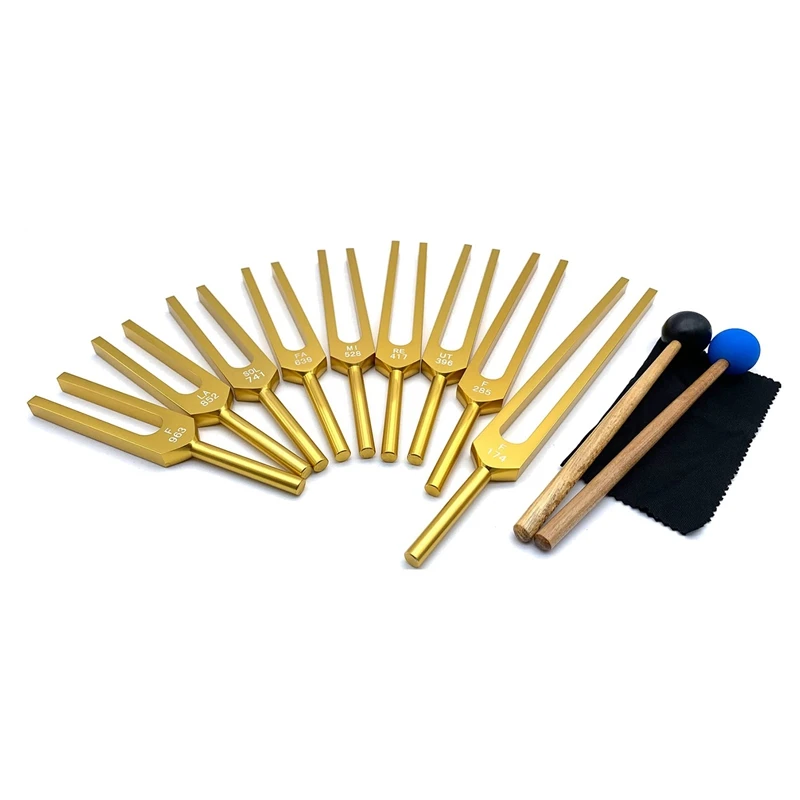 Tuning Fork Set - 9 Tuning Forks For Healing Chakra,Sound Therapy,Keep Body,Mind And Spirit In Perfect Harmony
Tuning Fork Set - 9 Tuning Forks For Healing Chakra,Sound Therapy,Keep Body,Mind And Spirit In Perfect Harmony