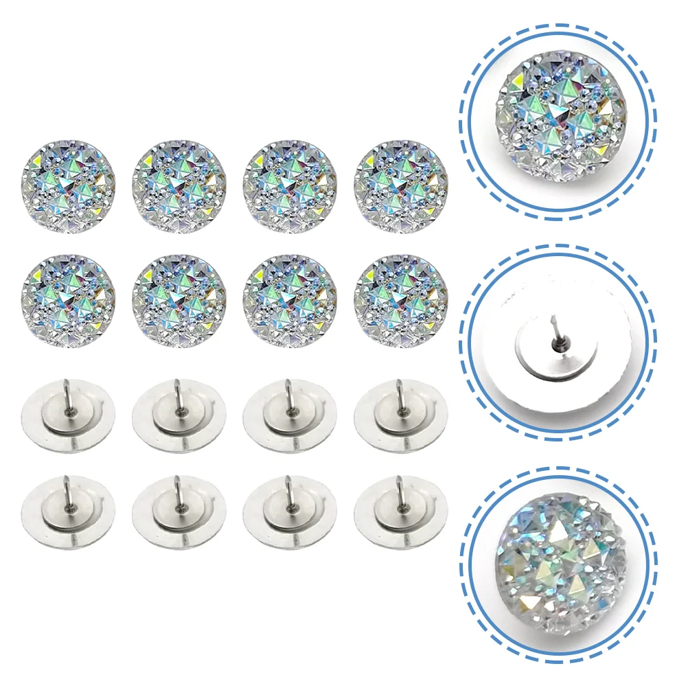 Resin Rhinestone Thumbtacks Adorable Creative Push Pins Decorative Cork Handcraft Accessory Home Ornament
Resin Rhinestone Thumbtacks Adorable Creative Push Pins Decorative Cork Handcraft Accessory Home Ornament
