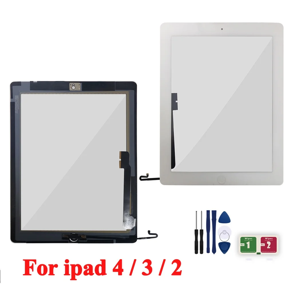 For iPad 2 3 4 Touch Screen Digitizer Front Glass Replacement With Home Button A1458A1459A1460A1430A1416 A1403 A1395 A1396 A1397
For iPad 2 3 4 Touch Screen Digitizer Front Glass Replacement With Home Button A1458A1459A1460A1430A1416 A1403 A1395 A1396 A1397