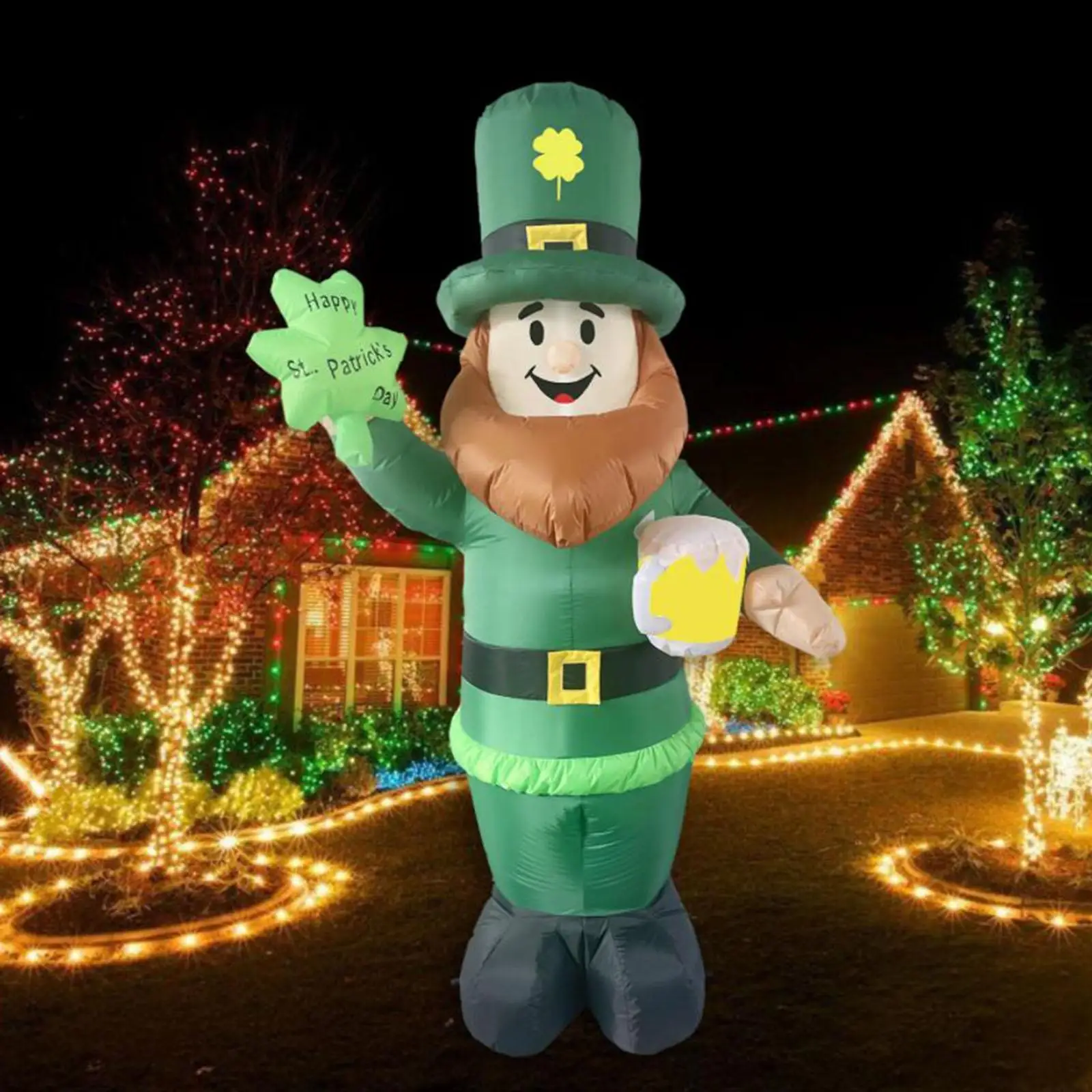Inflatable Irish Old Man 2.4M Fades Resistant US Standrad for Holiday Outdoor Garden Yard
Inflatable Irish Old Man 2.4M Fades Resistant US Standrad for Holiday Outdoor Garden Yard