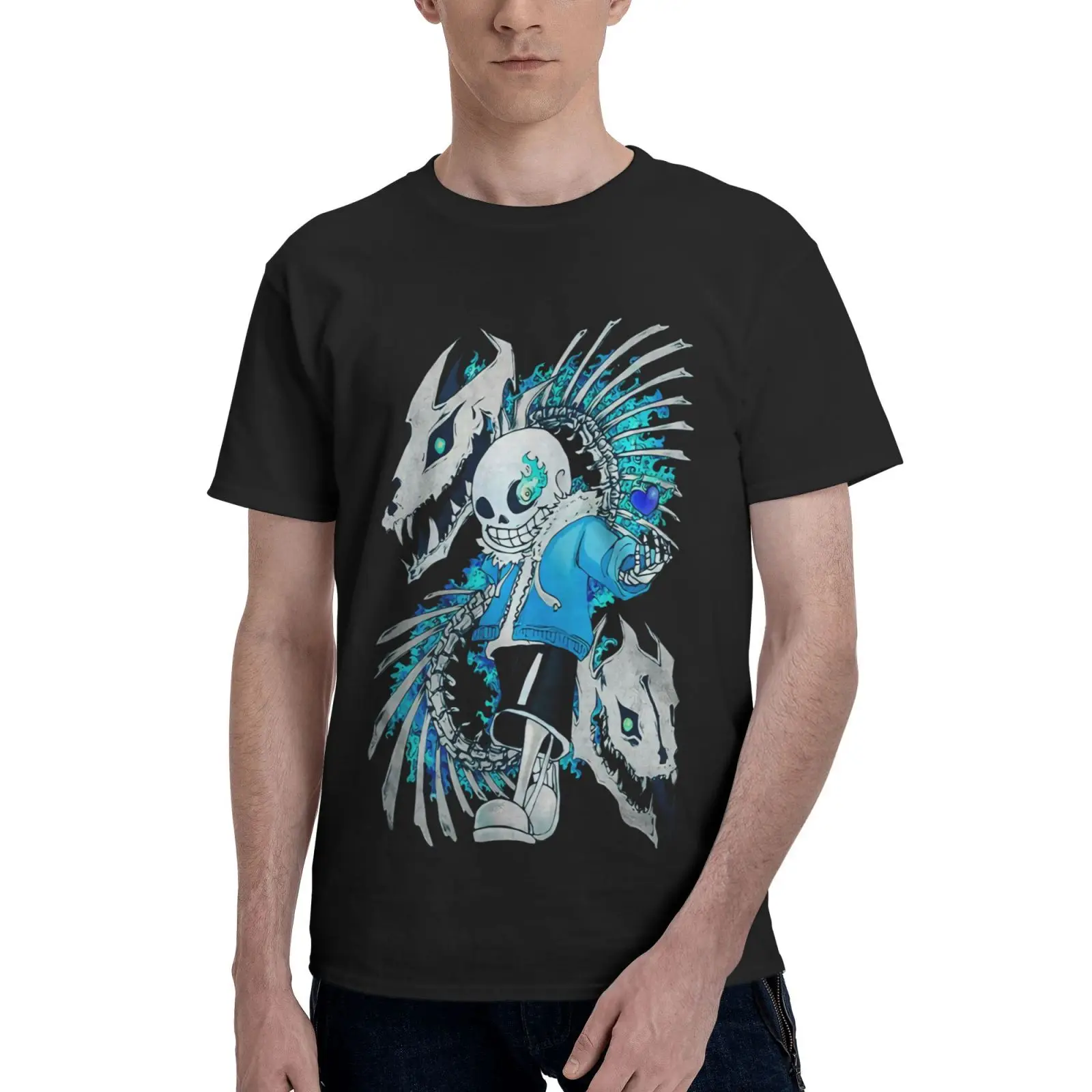 Sans Skeleton Undertale Bng Men T-Shirt Blouse Men's Cotton T-Shirt Anime Clothes Tshirt Men's Shirt Men's T-Shirt Men's Shirt
Sans Skeleton Undertale Bng Men T-Shirt Blouse Men's Cotton T-Shirt Anime Clothes Tshirt Men's Shirt Men's T-Shirt Men's Shirt