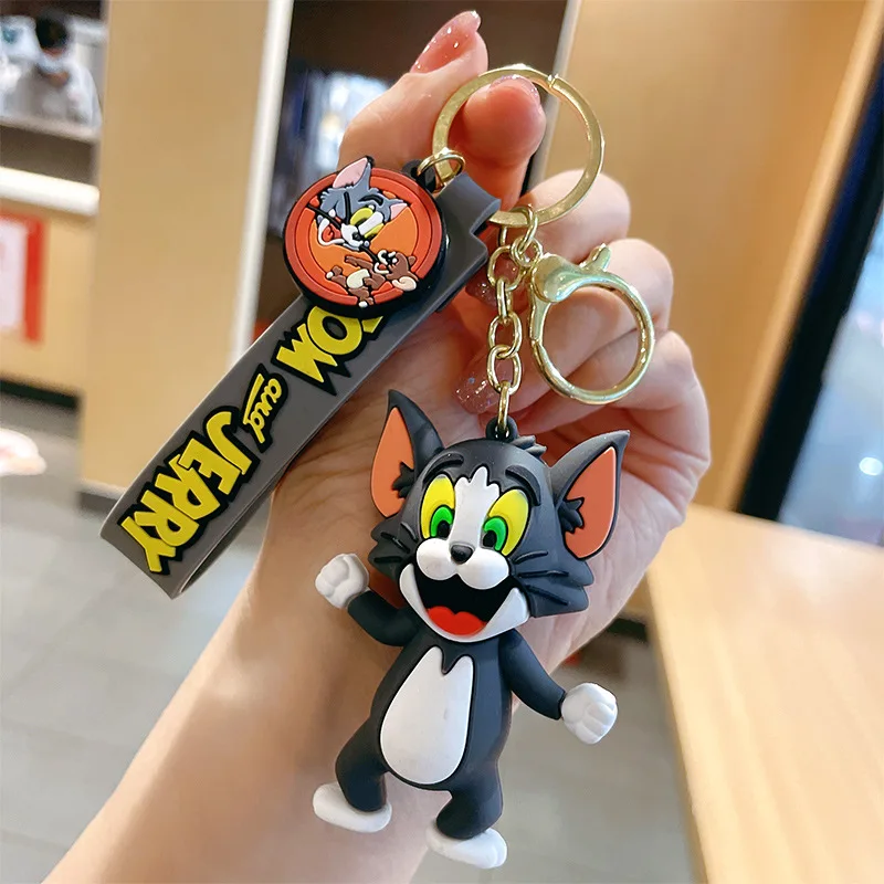 Cat And Mouse Car Keychain Tom Jerry Cute Cartoon Key Pendant Toy Bag Pendant Keychain
Cat And Mouse Car Keychain Tom Jerry Cute Cartoon Key Pendant Toy Bag Pendant Keychain