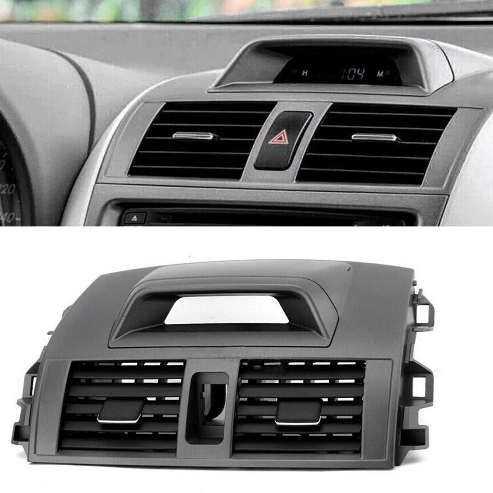 Для Toyota Corolla 2009-2013 передняя Центральная приборная панель A/C панель вентиляционного отверстия крышка панели приборной панели кондиционер рамка отделка
Для Toyota Corolla 2009-2013 передняя Центральная приборная панель A/C панель вентиляционного отверстия крышка панели приборной панели кондиционер рамка отделка