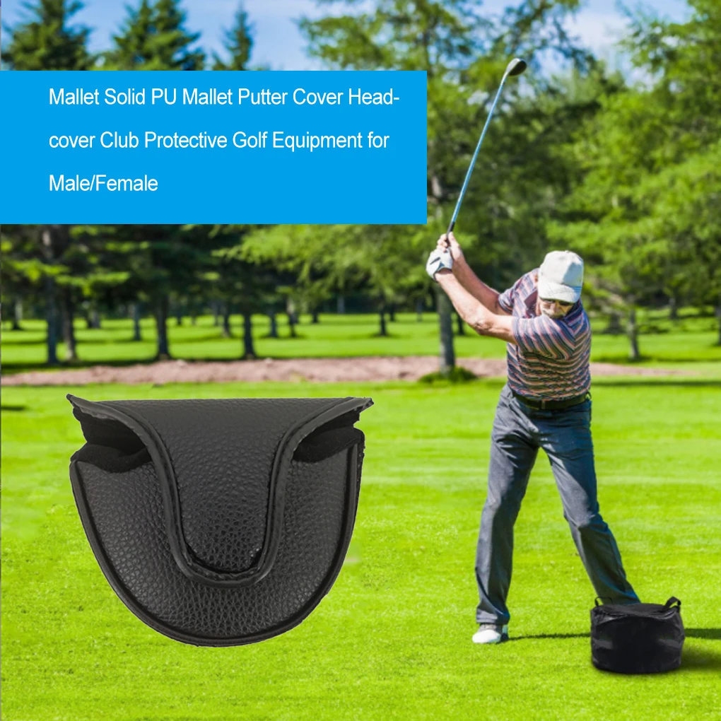 Golf Club Headcover Stylish Replacement Sticker Type Putter Storage Cover
Golf Club Headcover Stylish Replacement Sticker Type Putter Storage Cover