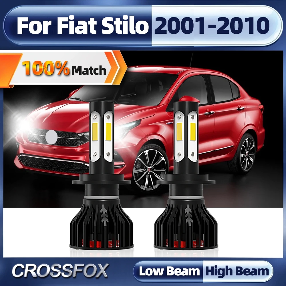 20000LM H7 LED Headlight 120W Turbo Auto Lamp 6000K White 12V Car Light For Fiat Stilo 2001-2004 2005 2006 2007 2008 2009 2010
20000LM H7 LED Headlight 120W Turbo Auto Lamp 6000K White 12V Car Light For Fiat Stilo 2001-2004 2005 2006 2007 2008 2009 2010