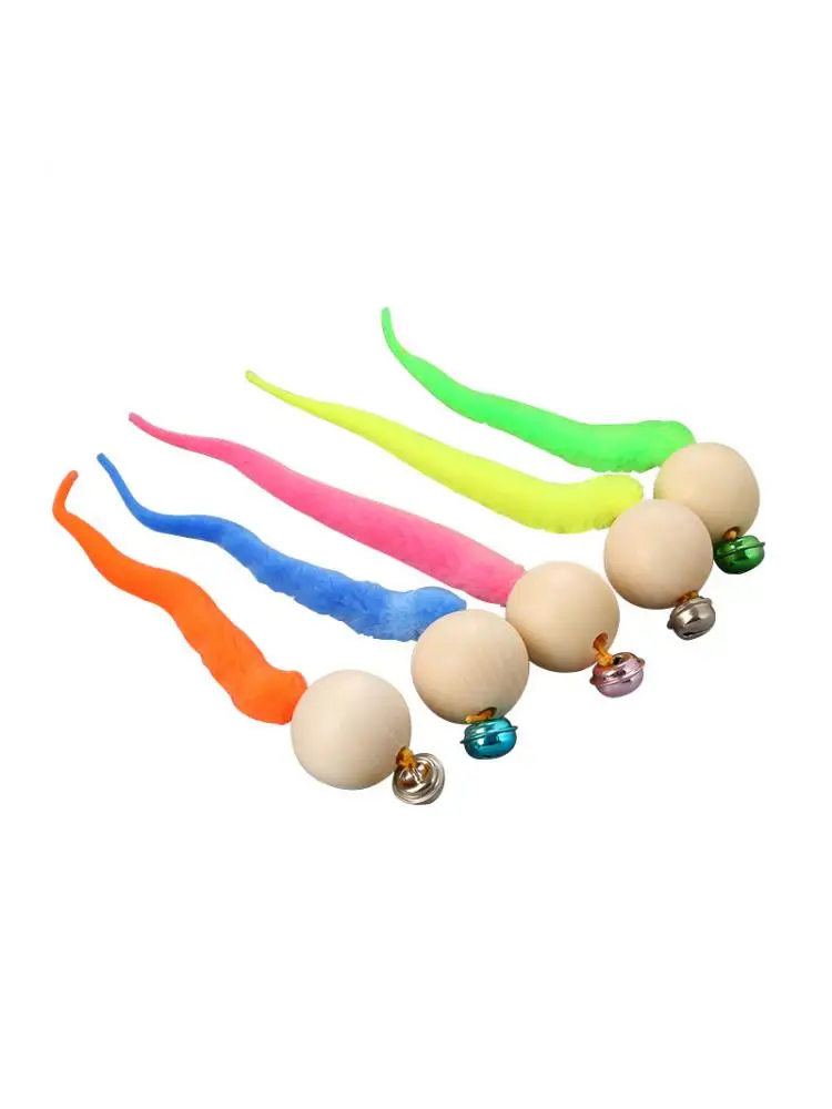 New Cat Toy Jingle Ball Caterpillar Small Wooden Self Hi Supplies 
New Cat Toy Jingle Ball Caterpillar Small Wooden Self Hi Supplies