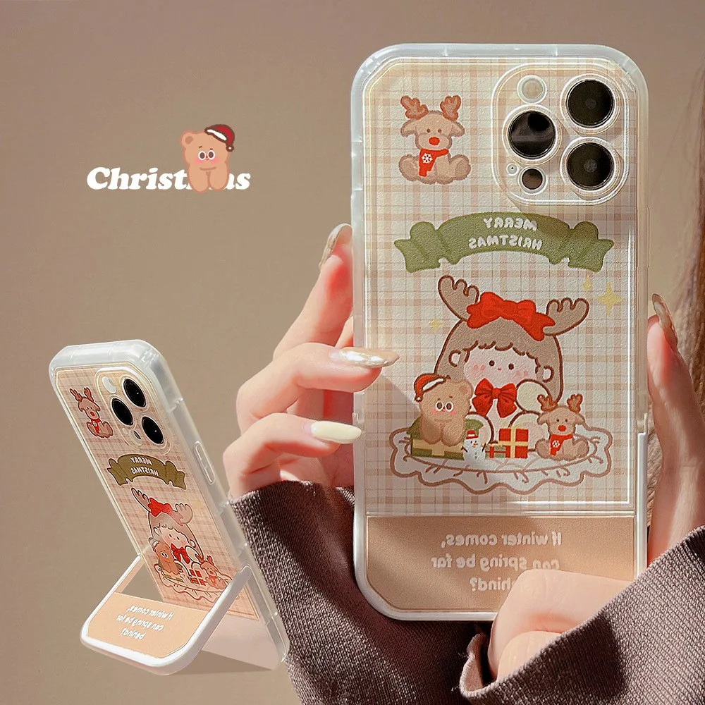 Christmas Sweet Elk Bow Tie Snowman Holder Phone Case For IPhone 11 12 13 14 Pro Max X Xr Xs Max 7 8 Plus Se 2020 Back Cover
Christmas Sweet Elk Bow Tie Snowman Holder Phone Case For IPhone 11 12 13 14 Pro Max X Xr Xs Max 7 8 Plus Se 2020 Back Cover