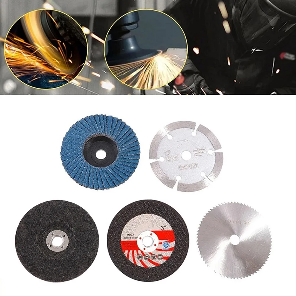 5pcs Mini Cutting Disc Circular Resin Grinding Wheel Sanding Disc 75mm For Angle Grinder Steel Stone Cutting Angle Grinding Bit
5pcs Mini Cutting Disc Circular Resin Grinding Wheel Sanding Disc 75mm For Angle Grinder Steel Stone Cutting Angle Grinding Bit