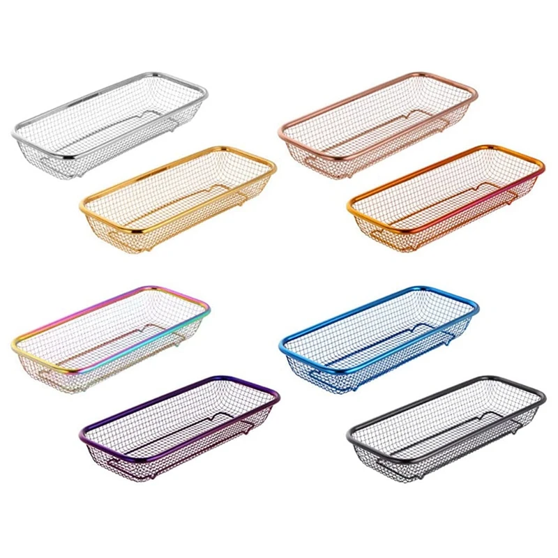 Stainless Steel Cutlery Rack Mesh Drainer Basket Kitchen Cabinet Drawer Storage Rack Cutlery Tray Multicolor 8 Pieces
Stainless Steel Cutlery Rack Mesh Drainer Basket Kitchen Cabinet Drawer Storage Rack Cutlery Tray Multicolor 8 Pieces