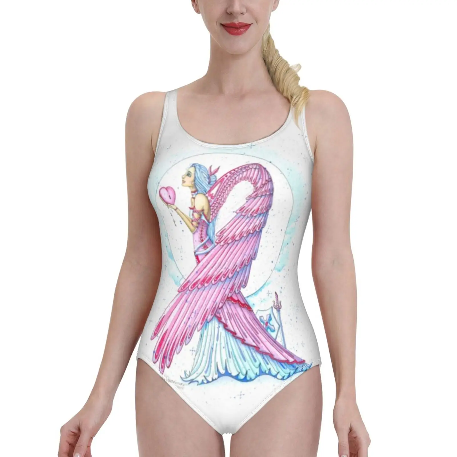 Женский слитный купальник Angel Fighting For The Cure, розовый воинский комбинезон, женский пляжный купальник
Женский слитный купальник Angel Fighting For The Cure, розовый воинский комбинезон, женский пляжный купальник