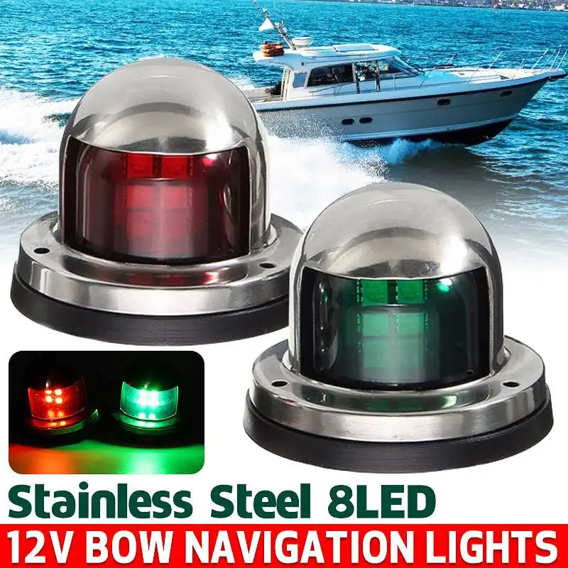2PCS Red Green 12V LED Running Lights For Boats Navigation Light Sailing Signal Lamp Marine Yacht Accessories
2PCS Red Green 12V LED Running Lights For Boats Navigation Light Sailing Signal Lamp Marine Yacht Accessories