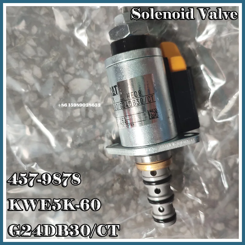 4579878 Соленоидный клапан насоса 457-9878 Φ G24DB30/CT для гусеничного экскаватора E330D E336D E320C E320D
4579878 Соленоидный клапан насоса 457-9878 Φ G24DB30/CT для гусеничного экскаватора E330D E336D E320C E320D