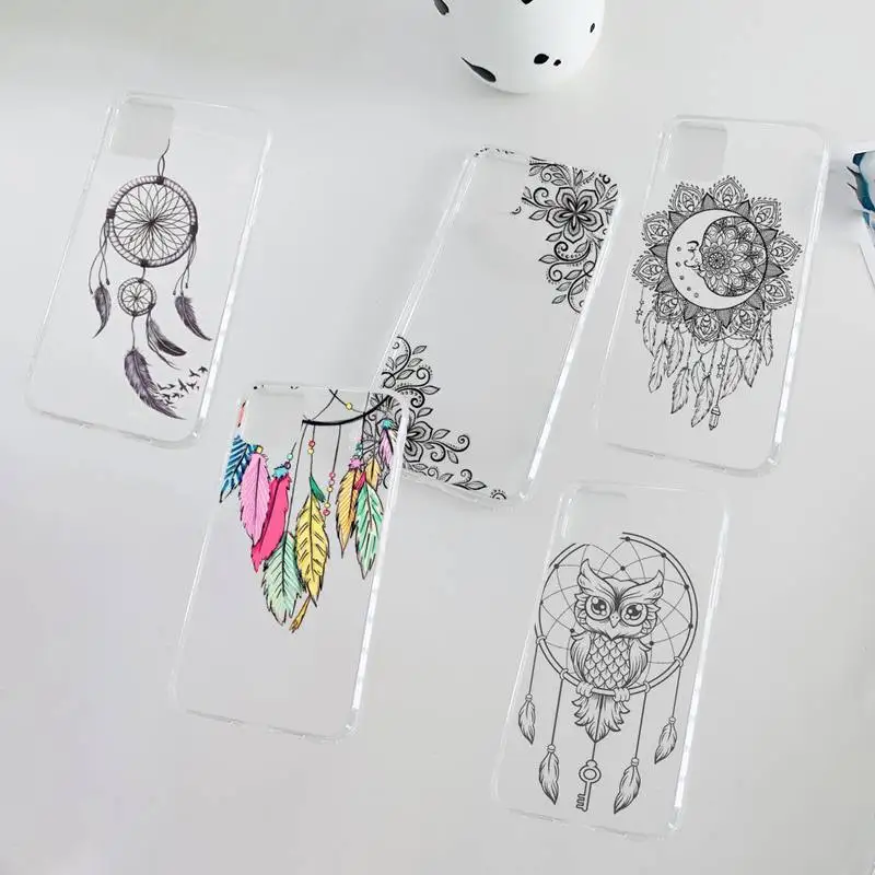 Mandala Clip art Dreamcatcher Phone Case Clear Transparent for iPhone 11 12 13 mini pro XS MAX 8 7 6 6S Plus X 5S SE XR 2020
Mandala Clip art Dreamcatcher Phone Case Clear Transparent for iPhone 11 12 13 mini pro XS MAX 8 7 6 6S Plus X 5S SE XR 2020