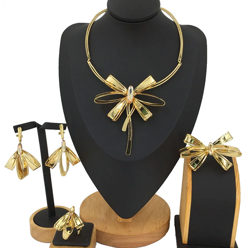 High Quality Necklace Bracelet Ring Earring Jewelry Set Brazilian Gold Jewelry Dubai Jewelry Set FHK12940
High Quality Necklace Bracelet Ring Earring Jewelry Set Brazilian Gold Jewelry Dubai Jewelry Set FHK12940