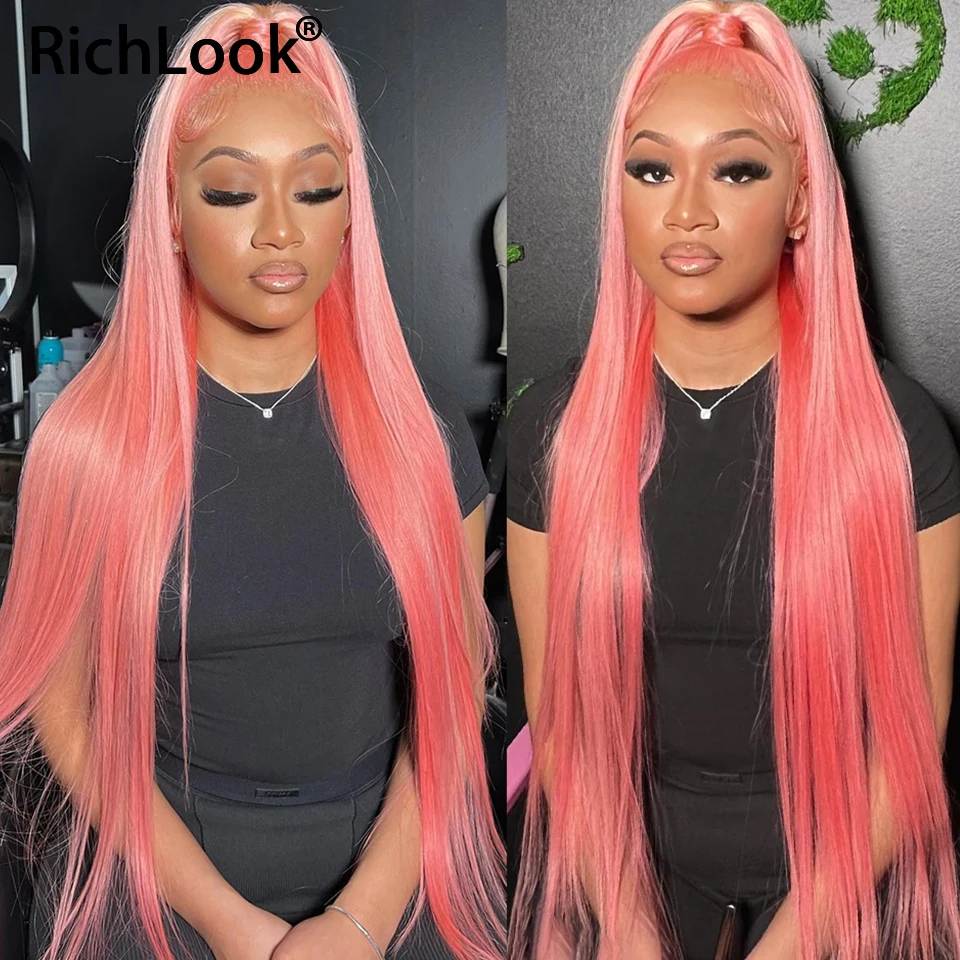 Pink Lace Front Human Hair Wigs Bone Straight Lace Front Wig For Women Transparent Lace 13x4 Lace Frontal Human Hair Wig Remy
Pink Lace Front Human Hair Wigs Bone Straight Lace Front Wig For Women Transparent Lace 13x4 Lace Frontal Human Hair Wig Remy