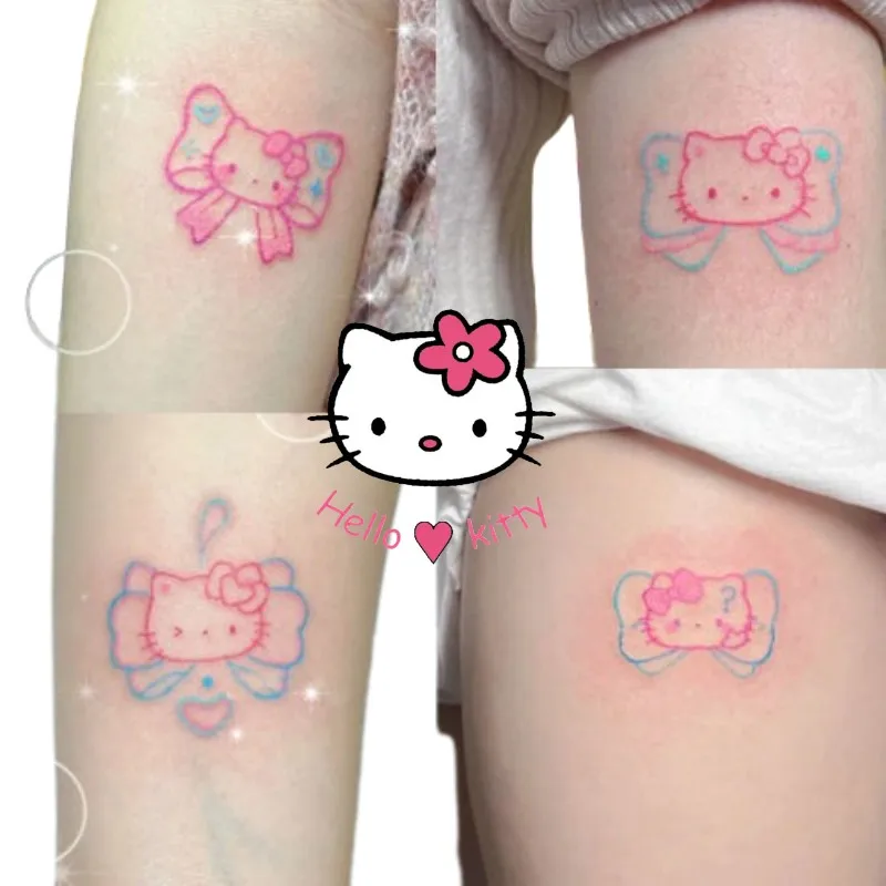 Kawaii Hello Kitty Tattoo Sticker Anime Character Doll Wrist Sticker Cartoon Waterproof and Durable Toy Sticker Children's Gift
Kawaii Hello Kitty Tattoo Sticker Anime Character Doll Wrist Sticker Cartoon Waterproof and Durable Toy Sticker Children's Gift