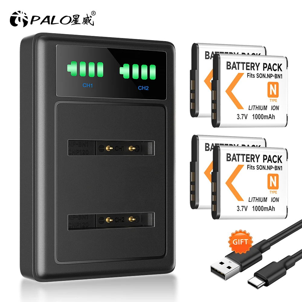 NPBN1 NP BN1 NP-BN1 Battery For SONY DSC WX5 TX9 T99 TX7 TX5 W390 W380 W350 W320 W360 QX100 1000mAh Batteria With Charger
NPBN1 NP BN1 NP-BN1 Battery For SONY DSC WX5 TX9 T99 TX7 TX5 W390 W380 W350 W320 W360 QX100 1000mAh Batteria With Charger