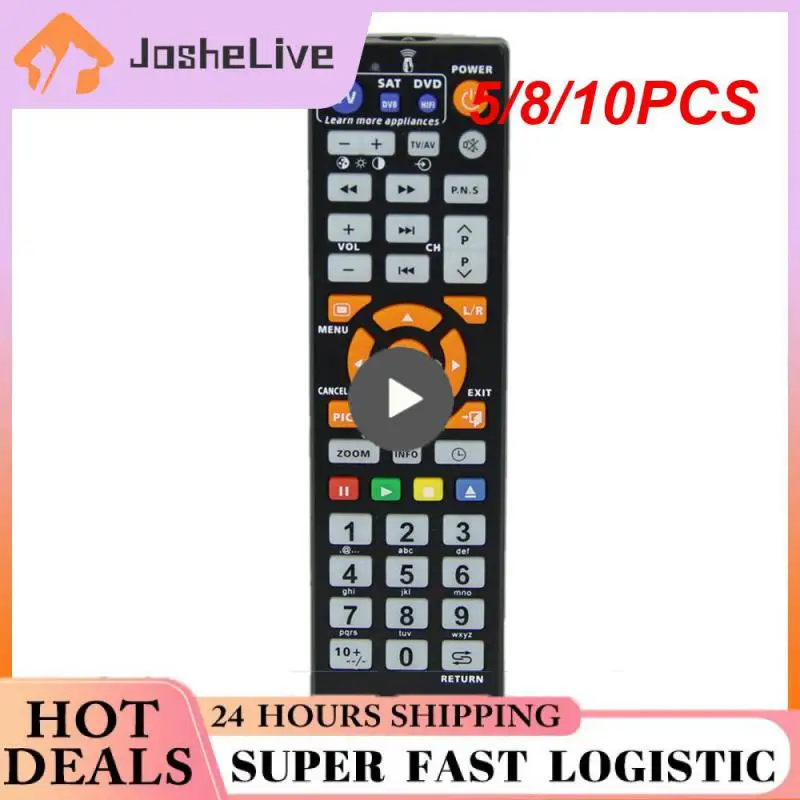 

5/8/10PCS Ergonomics Tv Remote Multifunction High Quality Learning Remote Control Friendly User Durable Digital Television