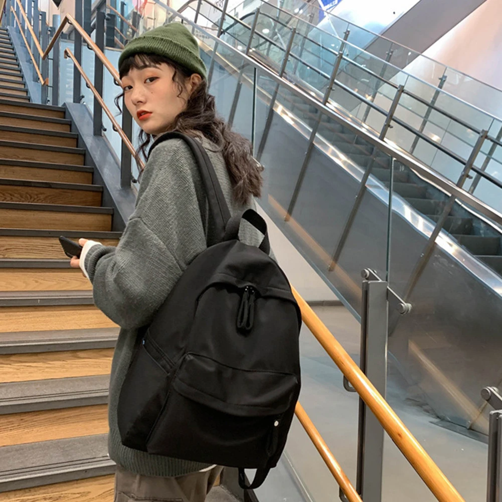 Women Laptop Backpacks Large Capacity Fashion Simple Teen Girls Backpack Solid Color Casual Multifunction Light Travel Knapsack
Women Laptop Backpacks Large Capacity Fashion Simple Teen Girls Backpack Solid Color Casual Multifunction Light Travel Knapsack