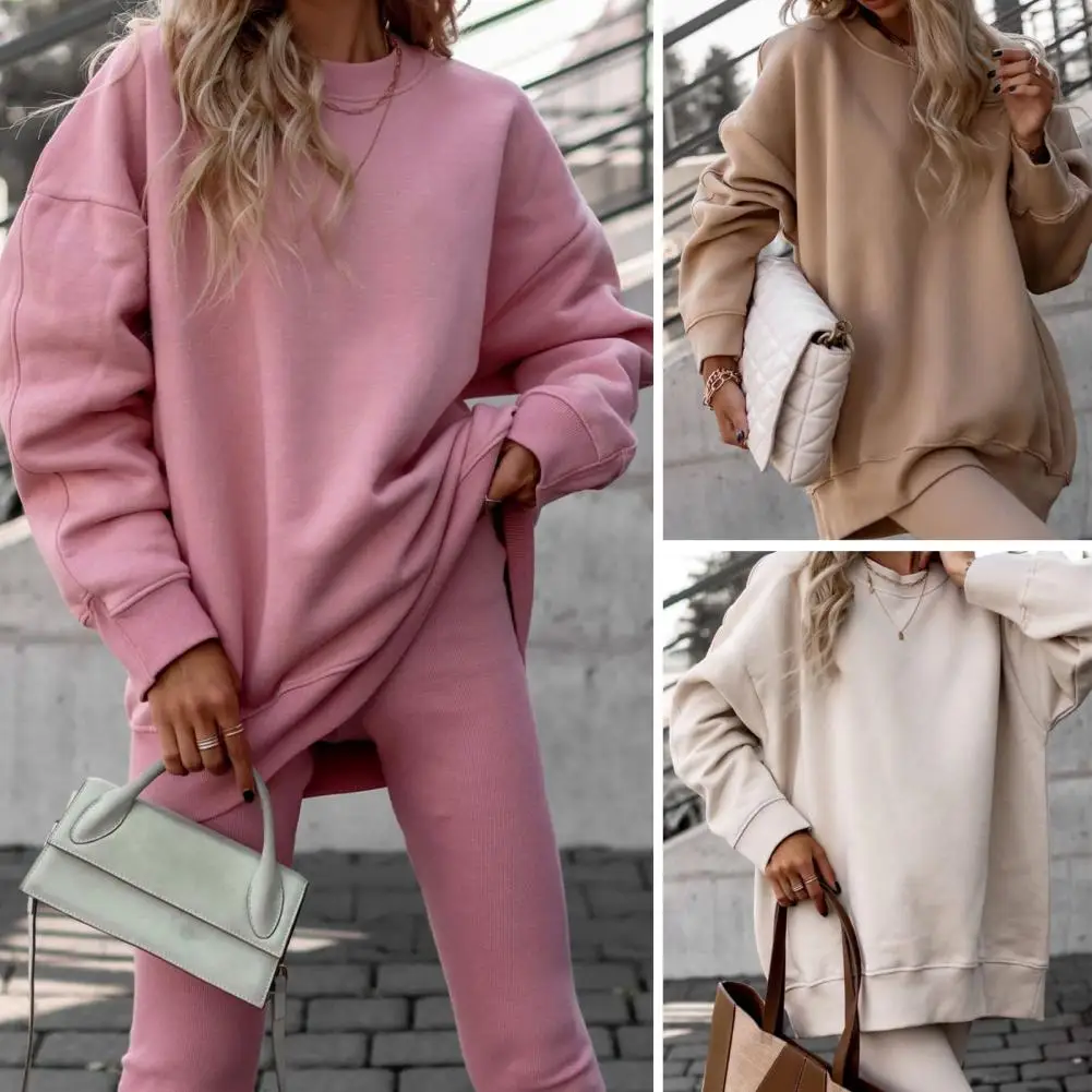Casual 2 Pcs/Set Chic Wear-resistant Women Top Pants Suit Slim Fit Pants Winter Blouse Pants Set Long Sleeves for Work
Casual 2 Pcs/Set Chic Wear-resistant Women Top Pants Suit Slim Fit Pants Winter Blouse Pants Set Long Sleeves for Work