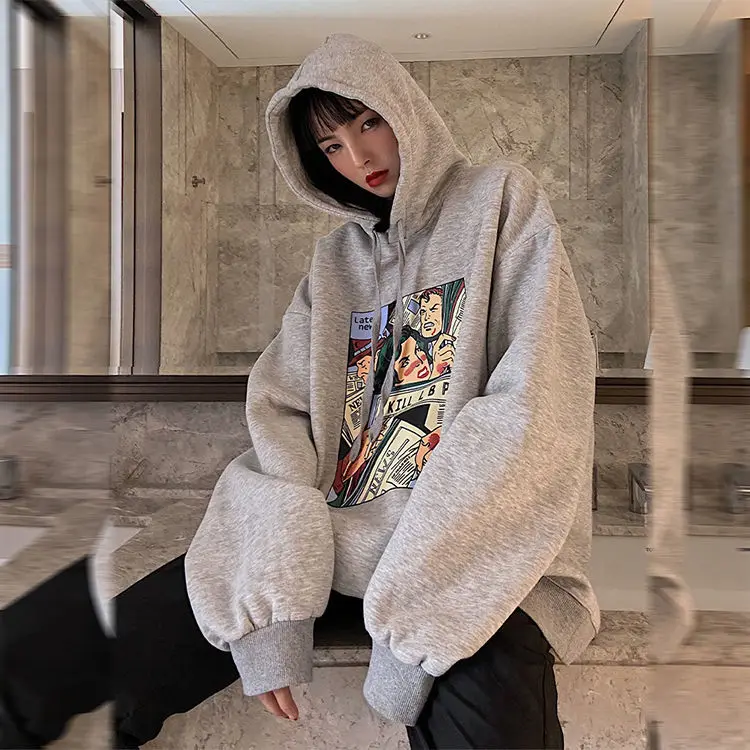 Модный простой свободный бархатный плотный однотонный Модный повседневный Универсальный свитер с длинным рукавом и узором
Модный простой свободный бархатный плотный однотонный Модный повседневный Универсальный свитер с длинным рукавом и узором