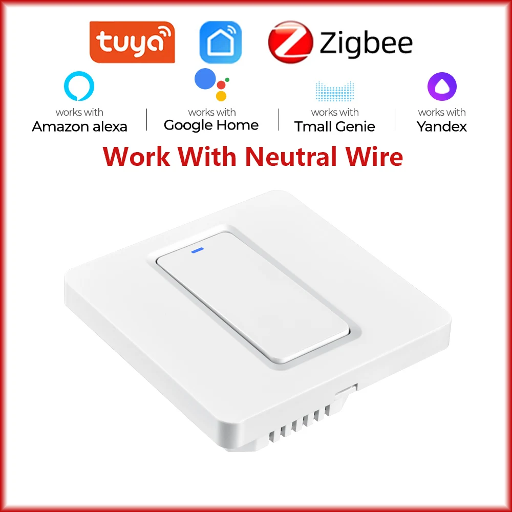 Чеволинк Умный Переключатель ZigBee 1/2/3 Кнопки
Чеволинк Умный Переключатель ZigBee 1/2/3 Кнопки