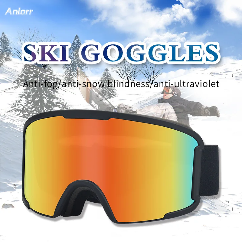 Double Layer Anti-fog Ski Goggles Anti-snow Blindness Sports Goggles Snowboard Glasses Snowmobile Eyewear Outdoor Coca Myopia
Double Layer Anti-fog Ski Goggles Anti-snow Blindness Sports Goggles Snowboard Glasses Snowmobile Eyewear Outdoor Coca Myopia