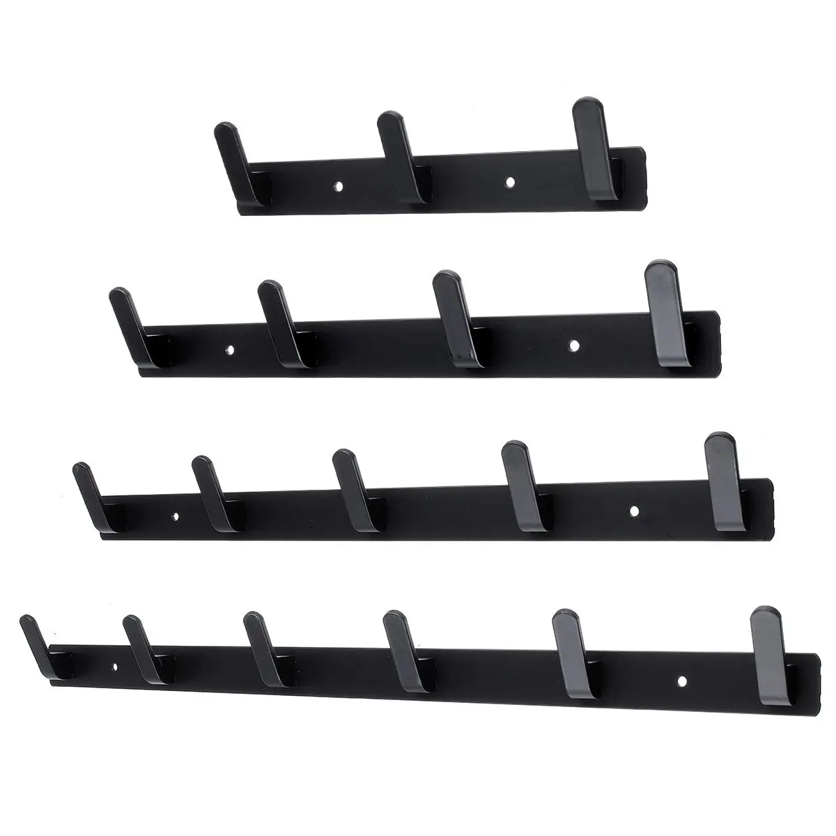 3/4/5/6 Hooks Wall Mount Aluminum Hook Hanger Robe Hooks Kitchen Door Coat Hanger Bathroom Towel Rack Key Hanger Storage Holder
3/4/5/6 Hooks Wall Mount Aluminum Hook Hanger Robe Hooks Kitchen Door Coat Hanger Bathroom Towel Rack Key Hanger Storage Holder