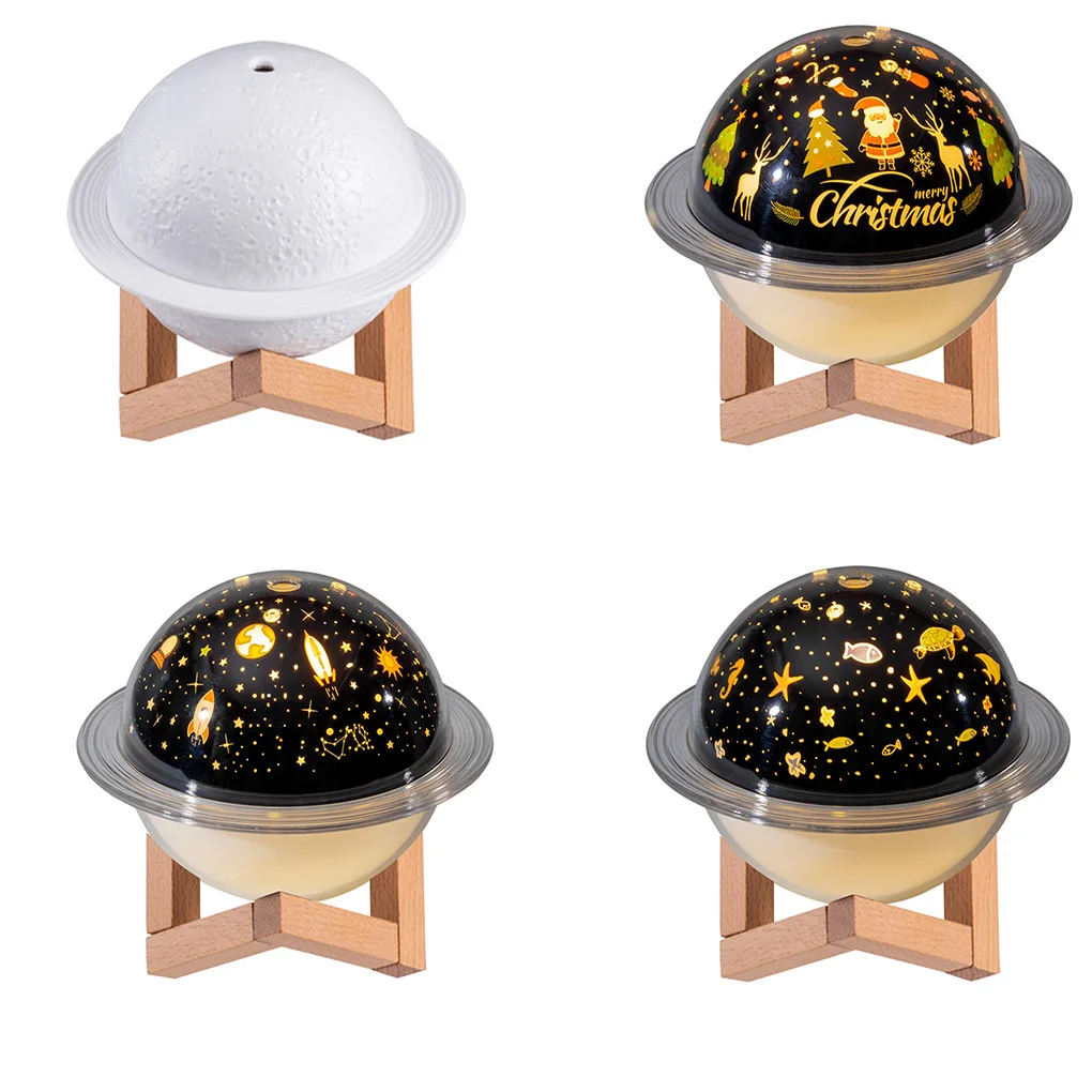 Romantic Bedroom LED Night Light 2 In 1 USB Humidifier Night Lamp Air Diffuser Planet Shaped Humidifying Machine Decoration
Romantic Bedroom LED Night Light 2 In 1 USB Humidifier Night Lamp Air Diffuser Planet Shaped Humidifying Machine Decoration