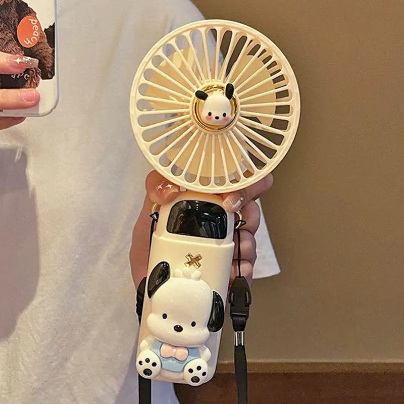 Sanrio Kawaii Pochacco Handheld Usb Charging Fans Kids Summer Cute Cartoon Anime Sound Off Gale Portable Children Gifts Toys
Sanrio Kawaii Pochacco Handheld Usb Charging Fans Kids Summer Cute Cartoon Anime Sound Off Gale Portable Children Gifts Toys