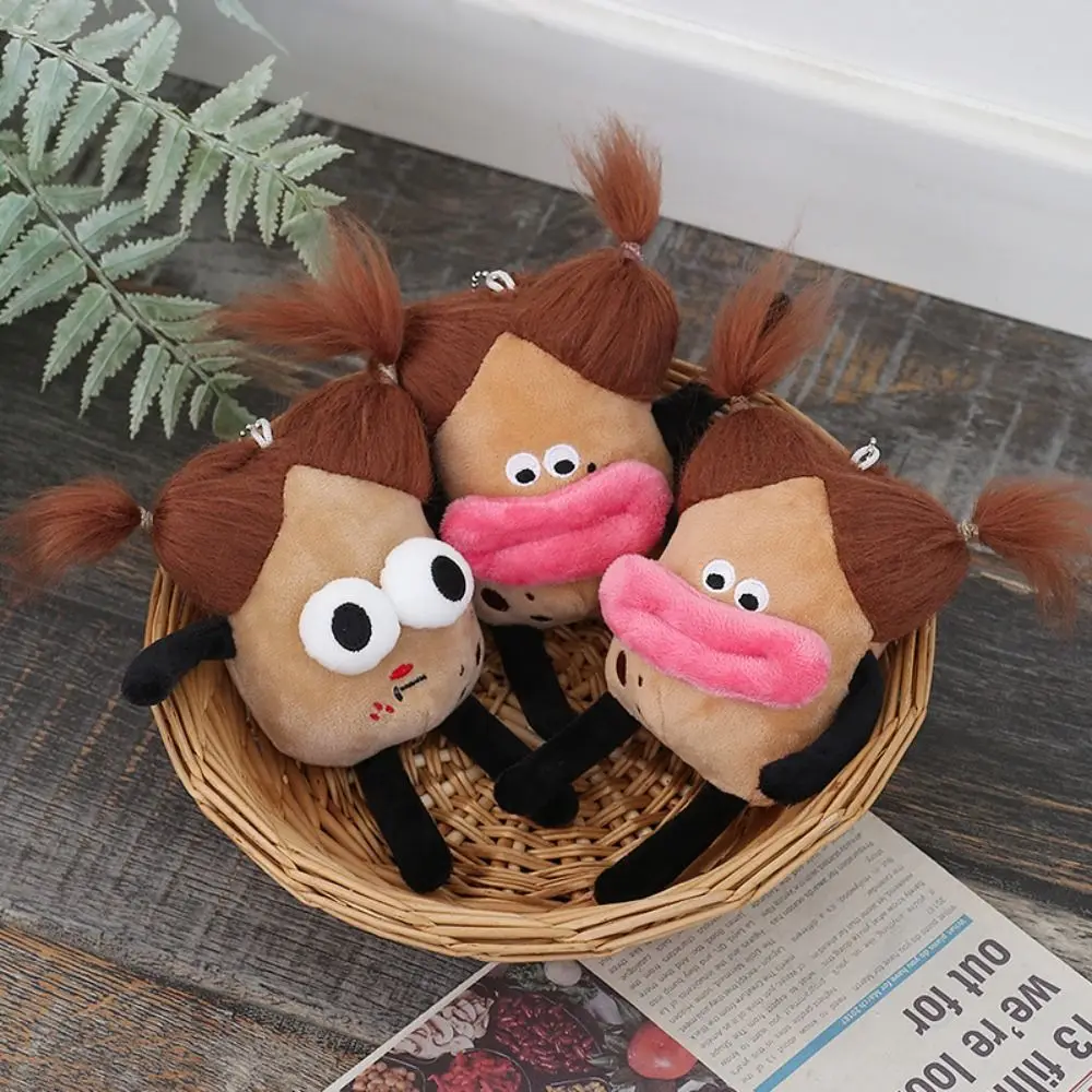Sausage Mouth Doll Big Mouth Girl Plush Keychain Backpack Pendant Short Plush Keyring PP Cotton Big Mouth Girl Kids Toys
Sausage Mouth Doll Big Mouth Girl Plush Keychain Backpack Pendant Short Plush Keyring PP Cotton Big Mouth Girl Kids Toys